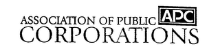 ASSOCIATION OF PUBLIC CORPORATIONS