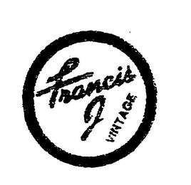 FRANCIS J VINTAGE