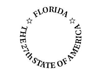 FLORIDA THE 27TH STATE OF AMERICA