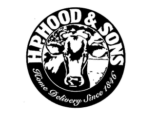 H.P. HOOD & SONS HOME DELIVERY SINCE 1846