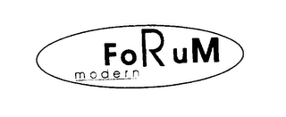 FORUM MODERN.