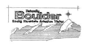NATURALLY BOULDER ROCKY MOUNTAIN ARTESIAN WATER