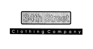 34TH STREET CLOTHING COMPANY