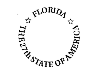 FLORIDA THE 27TH STATE OF AMERICA