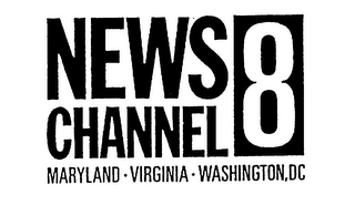 NEWS CHANNEL 8 MARYLAND VIRGINIA WASHINGTON, DC