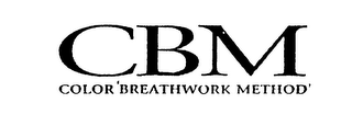 CBM COLOR BREATHWORK METHOD