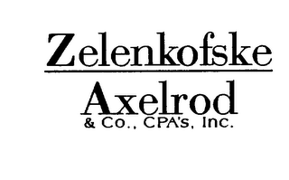 ZELENKOFSKE AXELROD & CO., CPA'S, INC.