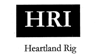 HRI HEARTLAND RIG