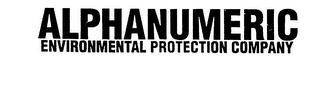 ALPHANUMERIC EVIROMENTAL PROTECTION COMPANY