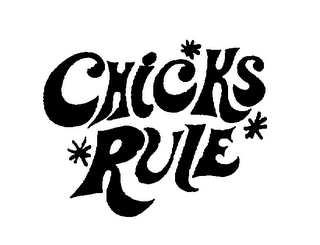 CHICKS RULE