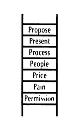 PROPOSE PRESENT PROCESS PEOPLE PRICE PAIN PERMISSION