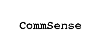 COMMSENSE