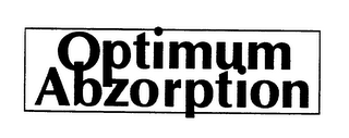 OPTIMUM ABZORPTION