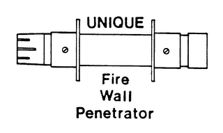 UNIQUE FIRE WALL PENETRATOR