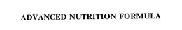 ADVANCED NUTRITION FORMULA