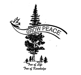 GROW PEACE TREE OF LIFE TREE OF KNOWLEDGE