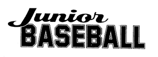 JUNIOR BASEBALL