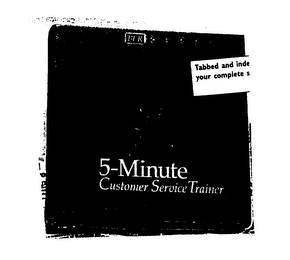 BLR REPROS 5-MINUTE CUSTOMER SERVICE TRAINER