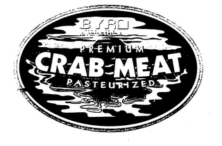 BYRD INTERNATIONAL PREMIUM CRAB MEAT PASTEURIZED