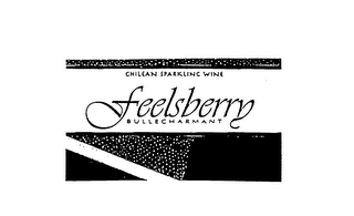 FEELSBERRY CHILEAN SPARKLING WINE BULLECHARMANT