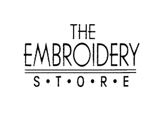 THE EMBROIDERY STORE