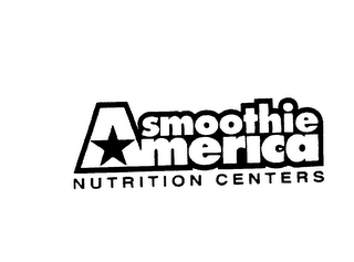 SMOOTHIE AMERICA NUTRITION CENTERS