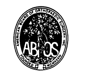 ABOS AMERICAN BOARD OF ORTHOPAEDIC SURGERY INC FOUNDED MCMXXXIV
