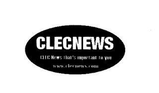 CLECNEWS CLEC NEWS THAT'S IMPORTANT TO YOU WWW.CLECNEWS.COM