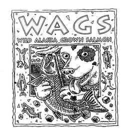WAGS WILD ALASKA GROWN SALMON