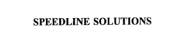 SPEEDLINE SOLUTIONS, INC.