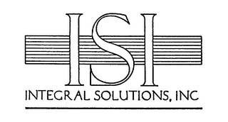 ISI INTEGRAL SOLUTIONS, INC