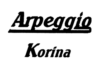 K ARPEGGIO KORINA