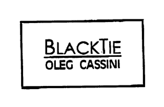 BLACKTIE OLEG CASSINI