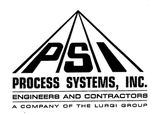 PSI PROCESS SYSTEMS, INC. ENGINEERS ANDCONTRACTORS A COMPANY OF THE LURGI GROUP