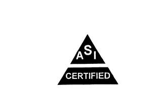 ASI CERTIFIED