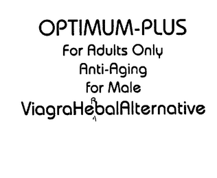 OPTIMUS-PLUS FOR ADULTS ONLY ANTI-AGINGFOR MALE VIAGRAHERBALALTERNATIVE