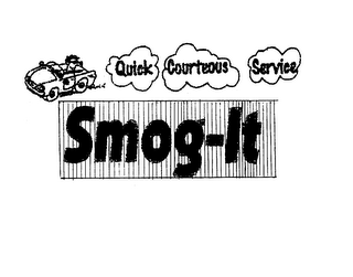 QUICK COURTEOUS SERVICE SMOG-IT