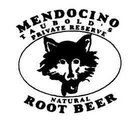 MENDOCINO TAUBOLD'S PRIVATE RESERVE NATURAL ROOT BEER