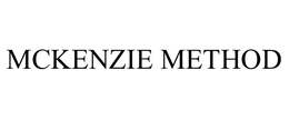 MCKENZIE METHOD