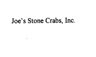 JOE'S STONE CRABS, INC.