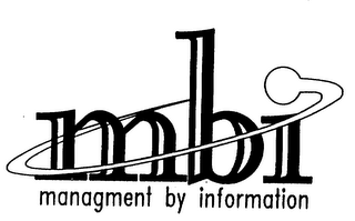 MBI MANAGMENT BY INFORMATION