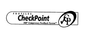 PROFILES CHECKPOINT 360 COMPENTENCY FEEDBACK SYSTEM CP