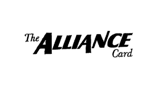 THE ALLIANCE CARD