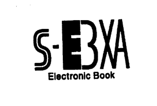 S-E3XA ELECTRONIC BOOK