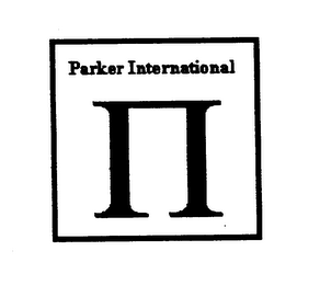 PARKER INTERNATIONAL