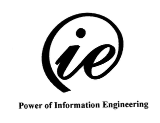 IE POWER OF INFORMATION ENGINEERING