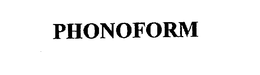 PHONOFORM