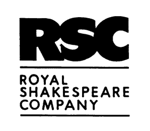 RSC ROYAL SHAKESPEARE COMPANY