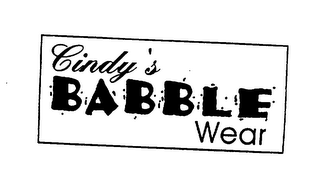 CINDY'S BABBLE WEAR