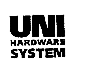 UNI HARDWARE SYSTEM